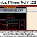 Download TF Huawei Tool V1 2023 Free RAR Password Gsmhamza.com