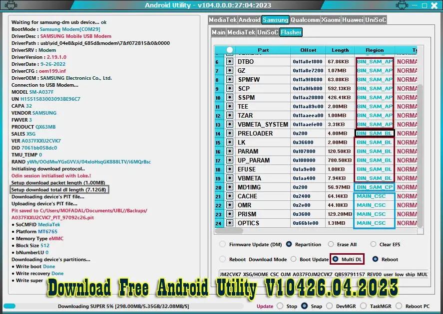 Android Utility V104: 26.04.2023