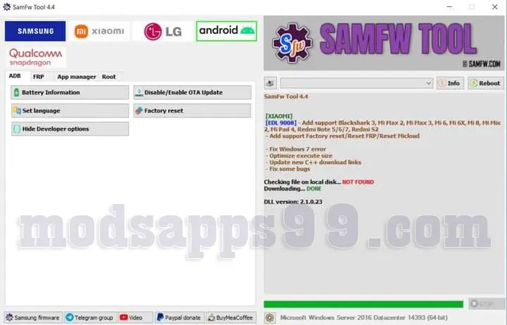 SamFw Tool V4.4 Modsapps99