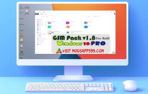 Windows 10 PRO 1909 GSM Pack V1.8 X64 8IN1 Compact And Gaming Free Download With OS Build 1556