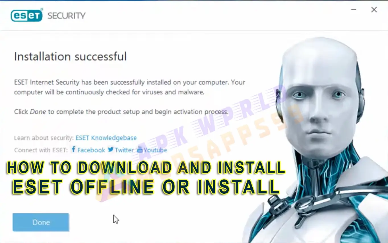 Download ESET Offline Installer & Install Without Internet (KB2885)