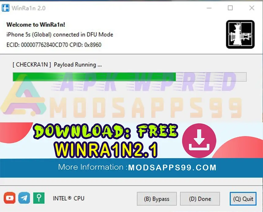 Downloading All Versions Of WinRa1n2.1 2.0 1.1 And 1.0 For Jailbreaking
