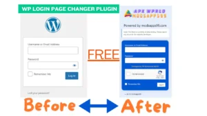 Customize WordPress Login Add Your Logo Using WP Login Page Changer plugin v1.0