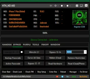 Unlock iCloud with Full Signal & SIM Support HTH ND All in One Tool for iOS 12-18 Devices [Free Download 2024]