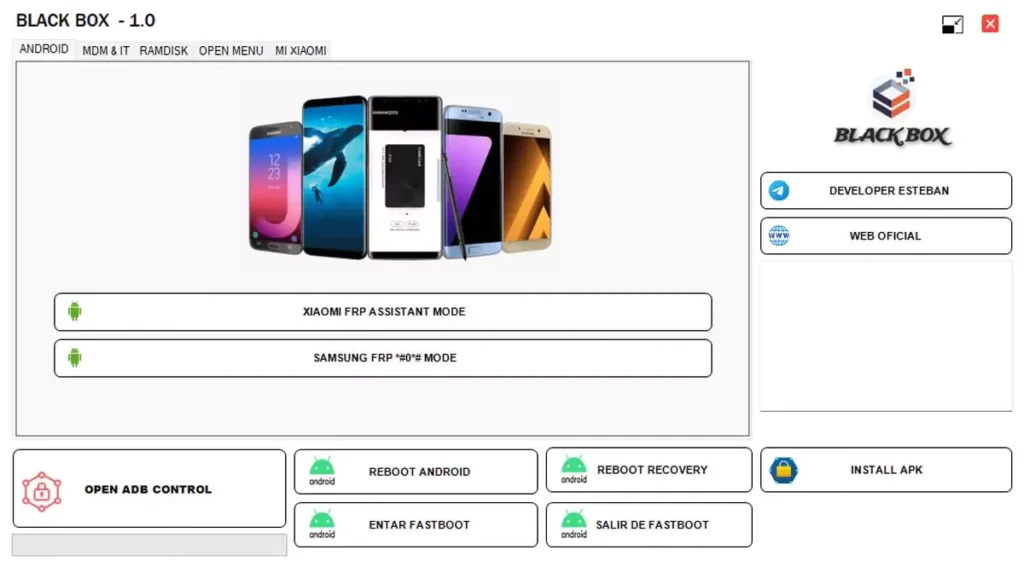 Black Box v1.0: Free Android Tool for MDM, FRP Removal, Factory Resets & More