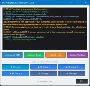 Idm Yt Fixer V2.0 2025 Trial Resetter Tools