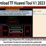 Download TF Huawei Tool V1 2023 Free