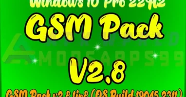 Download Most Powerful Windows 10 Pro for GSM Pack v2.8 Free.