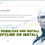 Download ESET Offline Installer & Install Without Internet (KB2885)