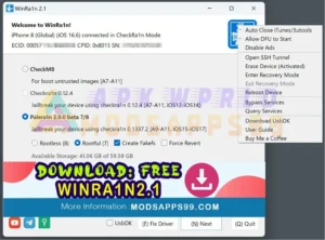 Downloading All Versions of WinRa1n2.1, 2.0, 1.1, and 1.0 for Jailbreaking