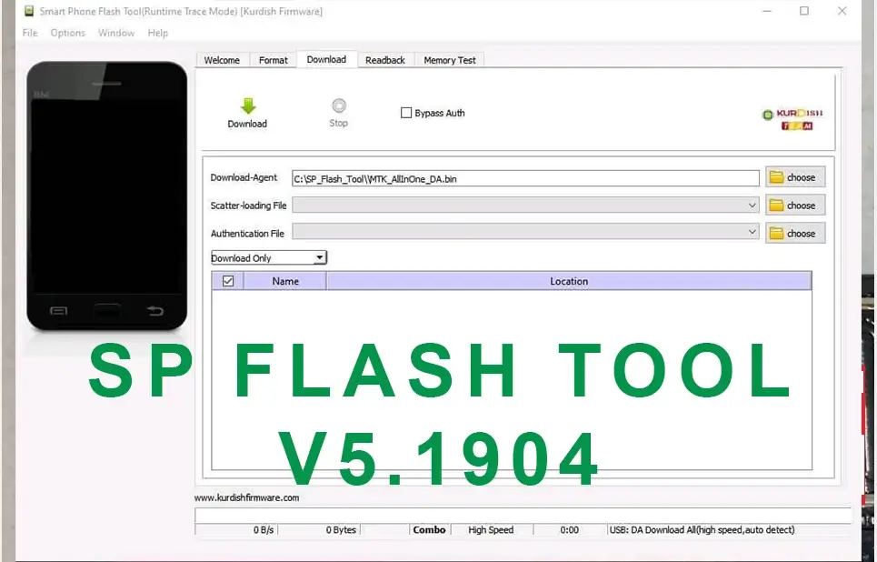 SP Flash Tool V5.1904 Windows Download Free And Latest Version