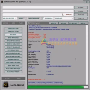 FREE MediaTek Tool: Gorontalo MTK Pro v2.0 (Flash, IMEI, FRP, Reset)