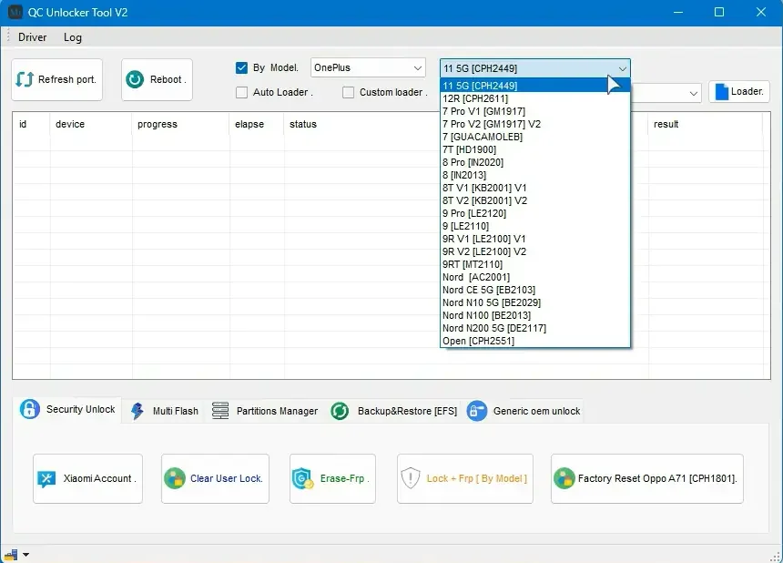 Fixed New Setup Added Download Oppo A3s,A5,A7 SDM450 Offline Tool QC Unlocker Tool v2 Free Erase FRP, by MIKO FORCE Team 1