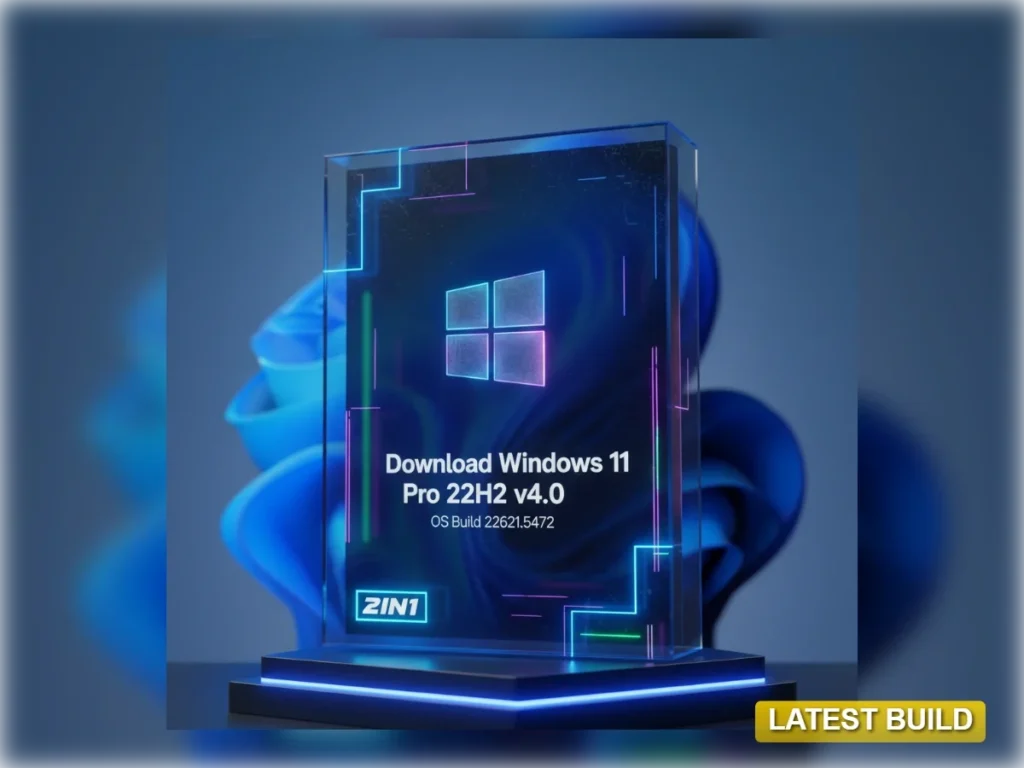 Windows 11 Pro 22H2 GSM Pack v4.0 (OS Build 22621.5472) 2in1 1