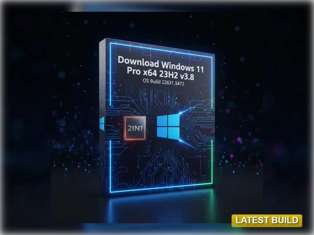 Windows 11 Pro x64 23H2 v3.8 (OS Build 22631.5472) 2in1 1
