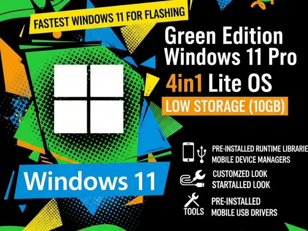 Fastest Windows 11 for Flashing: GSM Pack v4.4 (StartAllBack + Visual C++ Included) 1